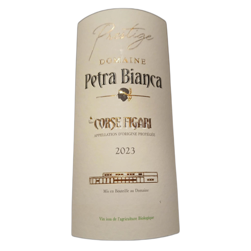 Corse Figari Domaine Pietra Blanca Prestige 2023
