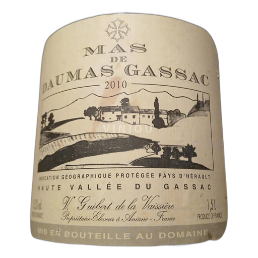 Languedoc và Roussillon Vùng đất Oc Mas de Daumas Gassac 2010