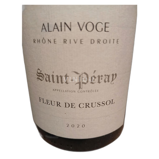 Thung lũng Rhône Saint-Péray A. Voge Fleur de Crussol 2020