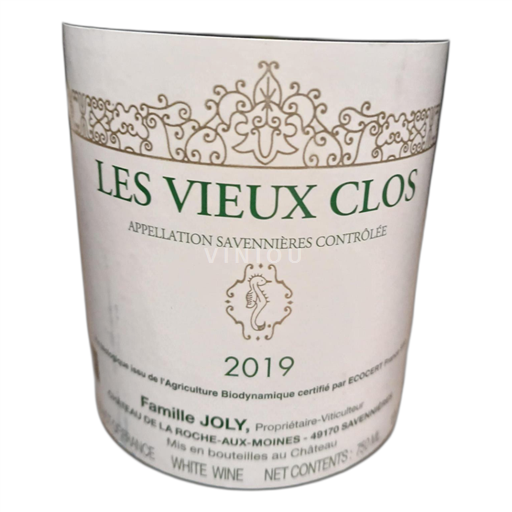 Loiren laakso Savennières Domaine N Joly Le vieux clos 2019