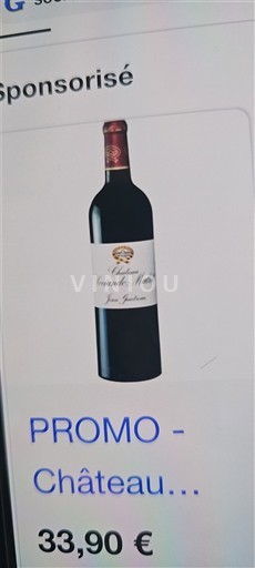 Bordeaux Haut-Médoc Château Sociando-Mallet Ei vuosikertaa