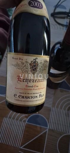 Borgoña Échézeaux Grand Cru C. Charton Fils 2003