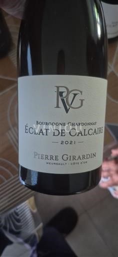 Burgundy Burgundy Chardonnay Pierre Girardin Éclat de Calcaire 2021