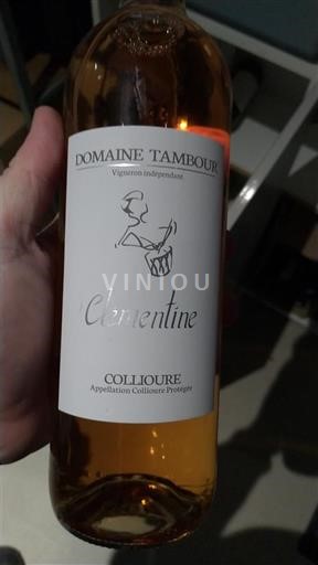 Roussillon Collioure Domaine Tambour Clémentine 2024