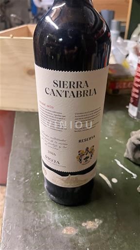 Rioja Sierra Cantabria Reserva 2016