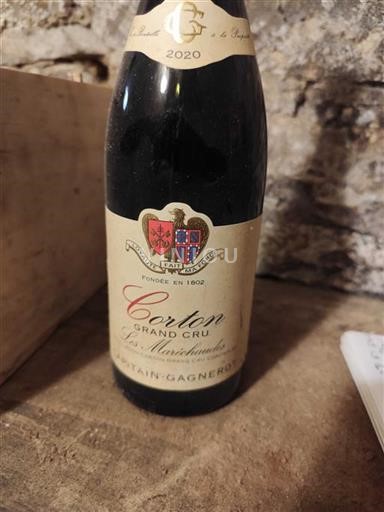 Burgundi Corton Grand Cru Domaine Capitain-Gagnerot Les Maréchaudes 2020