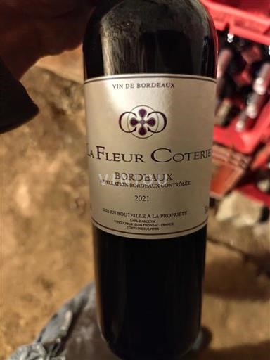 Bordeaux La Fleur Coterie 2021