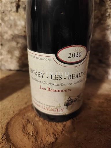 Burgundija Chorey-lès-Beaune Jean Gaugey Les Beaumonts 2020
