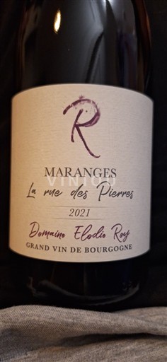 Bourgogne Maranges Domaine Elodie Roy La rue des Pierres 2021