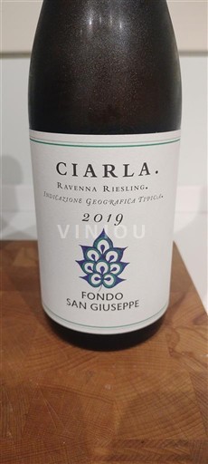 Emilia-Romagna Ravenna Fondo San Giuseppe Ciarla Riesling 2019