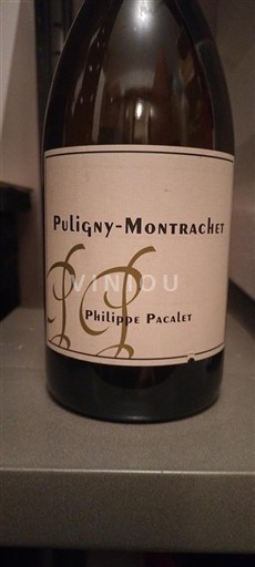 Bourgondië Puligny-Montrachet Philippe Pacalet 2016