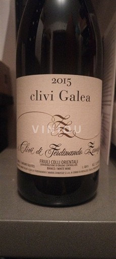 Friuli-Venezia Giulia Đồi phía đông Friuli I Clivi Galea 2015