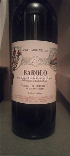 Piemonte Barolo Comm. G.B. Burlotto 2017