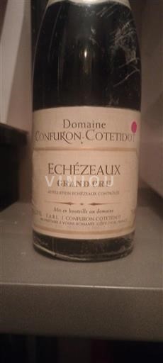 Bourgogne Échézeaux Grand Cru Domaine Confuron Cotetidot 2011