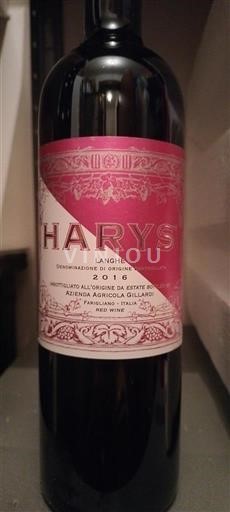 Piëmont Langhe Azienda Agricola Gillardi Harys 2016