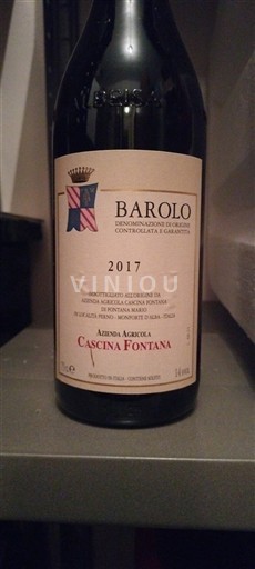 Piemont Barolo Cascina Fontana 2017
