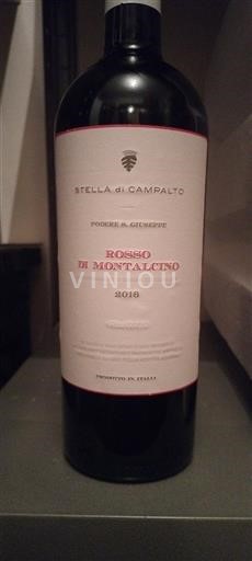 Toscana Rosso de Montalcino Stella di Campalto Podere San Giuseppe 2016