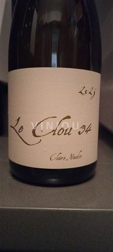 Bourgogne Bourgogne-aligoté Claire Naudin Le Clou 34 2023