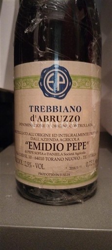 Abruci Trebbiano d'Abruzzo Emidio Pepe 2016