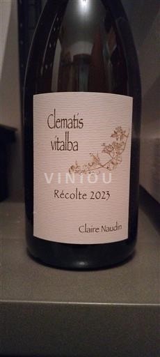 Bourgogne Hautes Côtes de beaune Claire Naudin Clematis vitalba 2023