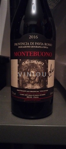 Lombardía Oltrepò Pavese Azienda Agricola Barbacarlo Montebuono 2016