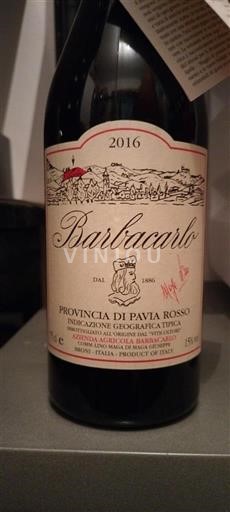 Lombardiet Oltrepò Pavese Barbacarlo 2016