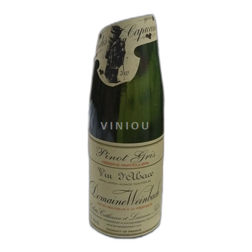 Alsácia Pinot gris Domaine Weinbach Réserve Particulière 2007
