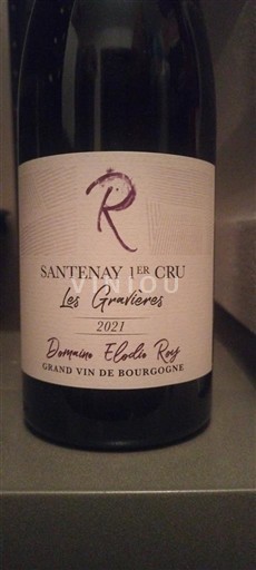 Burgundy Santenay Premier Cru Domaine Elodie Roy Les Gravières 2021