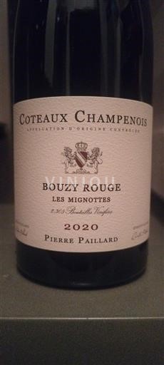 Šampanja Coteaux Champenois Pierre Paillard Les Mignottes 2020