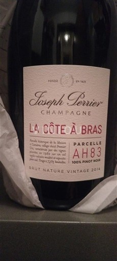 Champagne Sâm-panh Joseph Perrier La Côte à Bras Parcelle AH83 2014