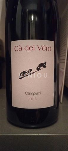 Lombardie Franciacorta Cà del Vént Campiani 2018