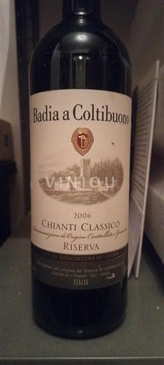Toscana Chianti Classico Badia a Coltibuono Riserva 2006