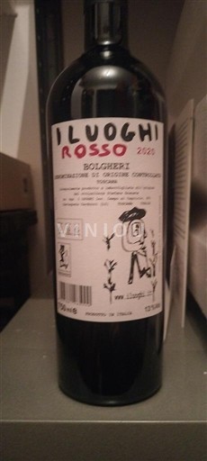 Toscana Bolgheri I Luoghi Rosso 2022