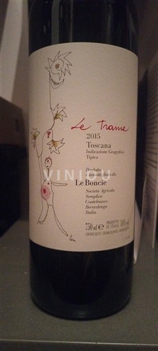 Toscana Le Boncie Le Trame 2015