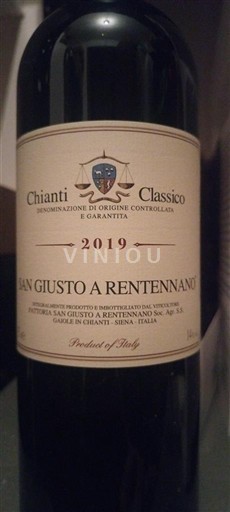 Tuscany Chianti Classico San Giusto a Rentennano 2019