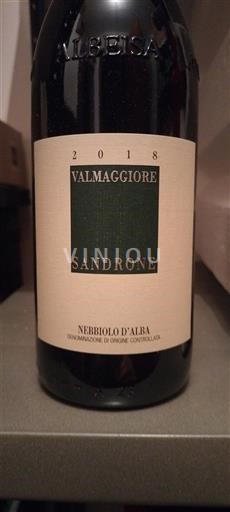 Piemonte Nebbiolo d'Alba Sandrone Valmaggiore 2018