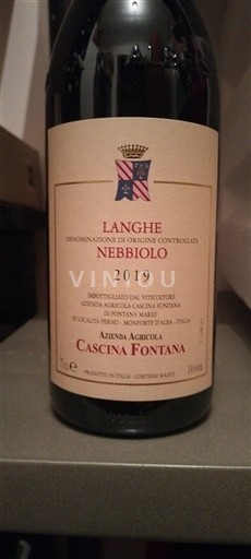 Piemonte Langhe Cascina Fontana 2019