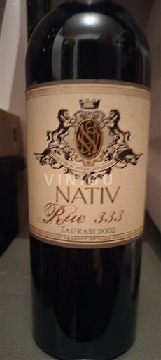 Campania Taurasi Nativ Rue 333 2011