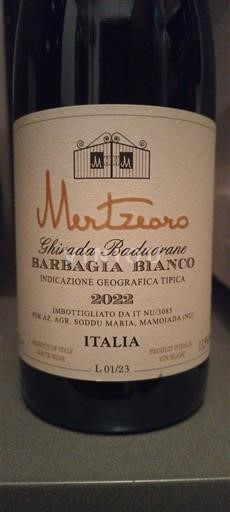 Sardaigne Maria Soddu Mertzeoro Ghirada Baduorane 2022