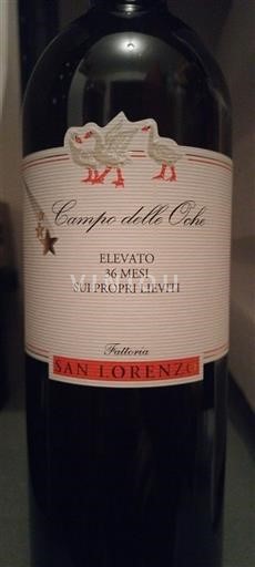 Marche Wines Verdicchio dei Castelli di Jesi Fattoria San Lorenzo Campo delle Oche 2018