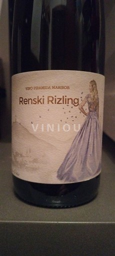 Podravje Štajerska Slovenië Piramida Maribor Riesling 2017