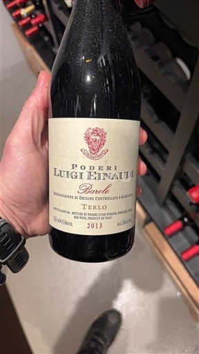 Piemonte Barolo Poderi Luigi Einaudi Terlo 2013