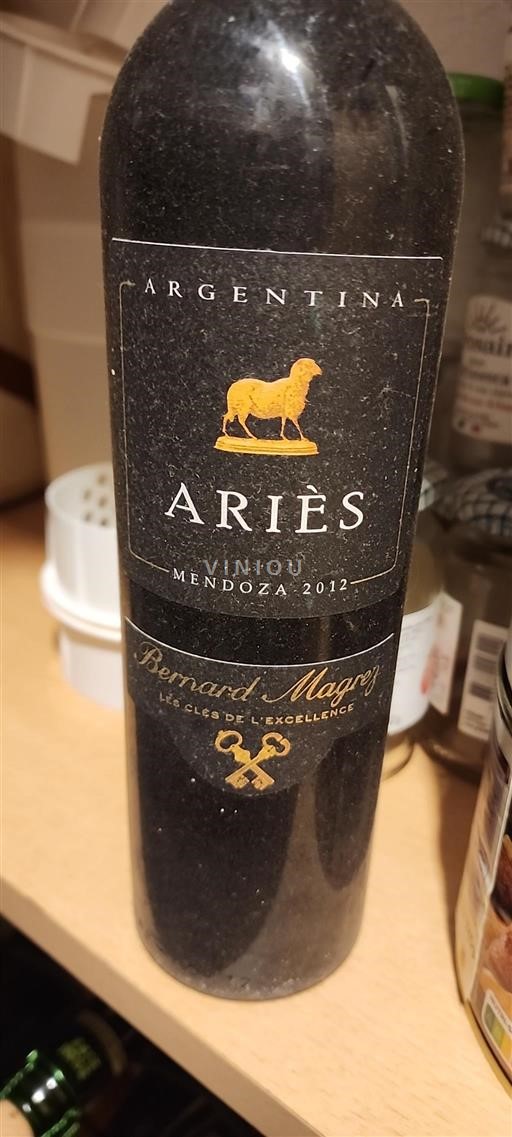 Mendoza Ni doloceno Bernard Magrez Ariès 2012