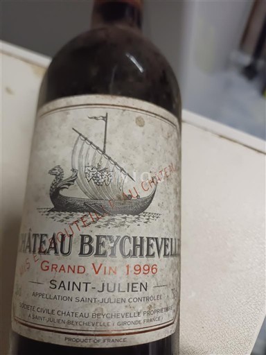 Bordeaux Saint-Julien Grand Cru Château Beychevelle 1996