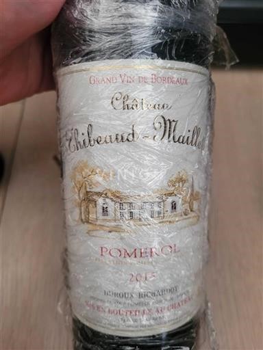 Bordeaux Pomerol Château Thibaud Maillet 2015
