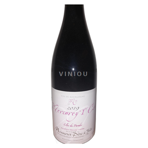 Bourgogne Mercurey Monneret Père & Fils Clos du Paradis 2019
