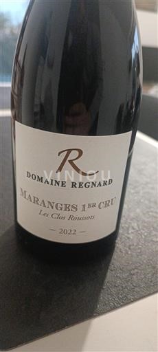 Burgund Nicht spezifiziert Premier Cru REGNARD Les Clos Roussots 2022
