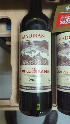 Jihozápad Madiran Domaine Laffont Cru du Paradis 2018