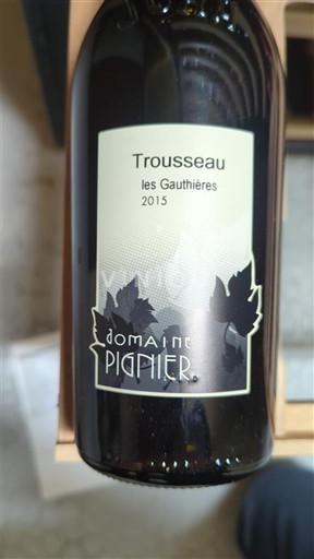 Jura Côtes du Jura Domaine Pignier Les Gauthières 2015