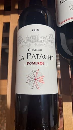 Bordeaux Pomerol Château La Patache 2018